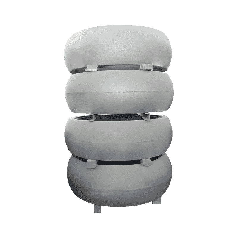 Høy krom rullehylse for slagknuser