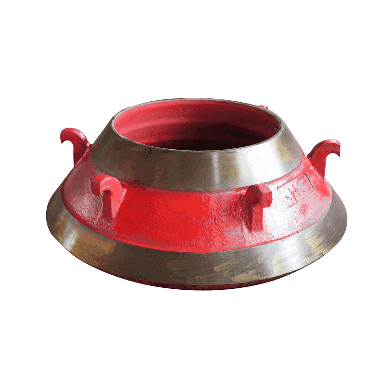 Kjegleknuser Høy Mangan stålmørtelvegg